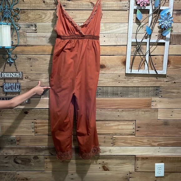 Billabong Pants - BILLABONG Burnt Orange Jumpsuit. Size M NWT